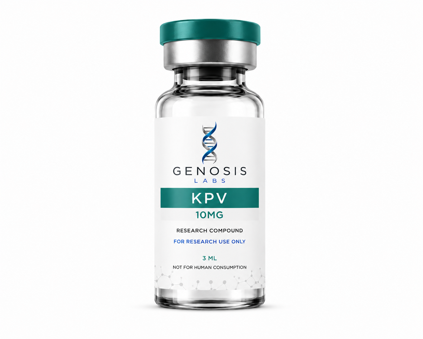 High-purity KPV 10mg peptide for laboratory research