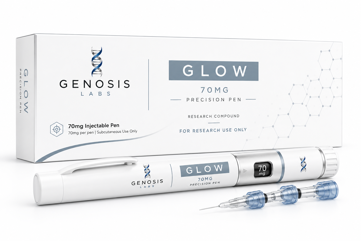 GLOW pre-filled peptide formulation for in-vitro research