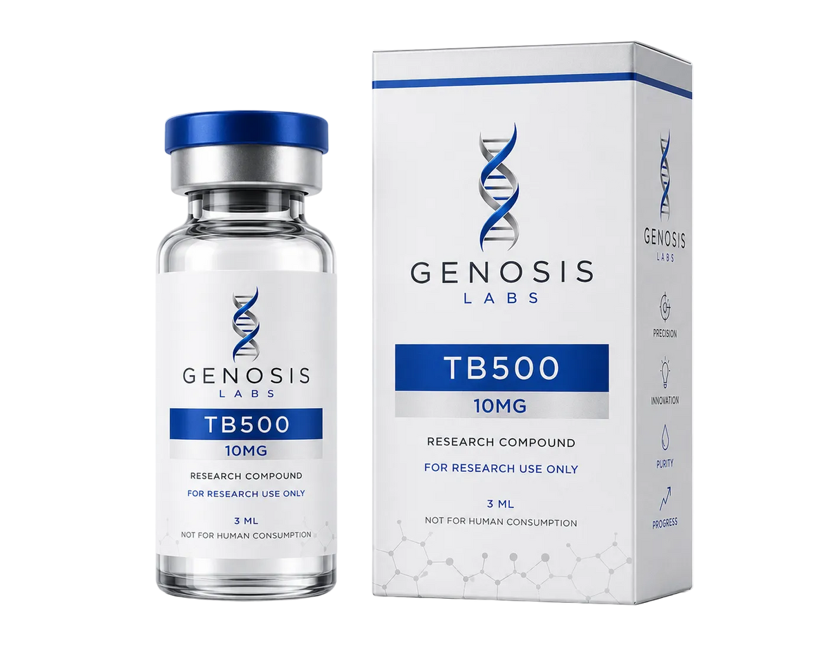 GENOSIS Labs premium research peptides manufactured for laboratory and in-vitro research