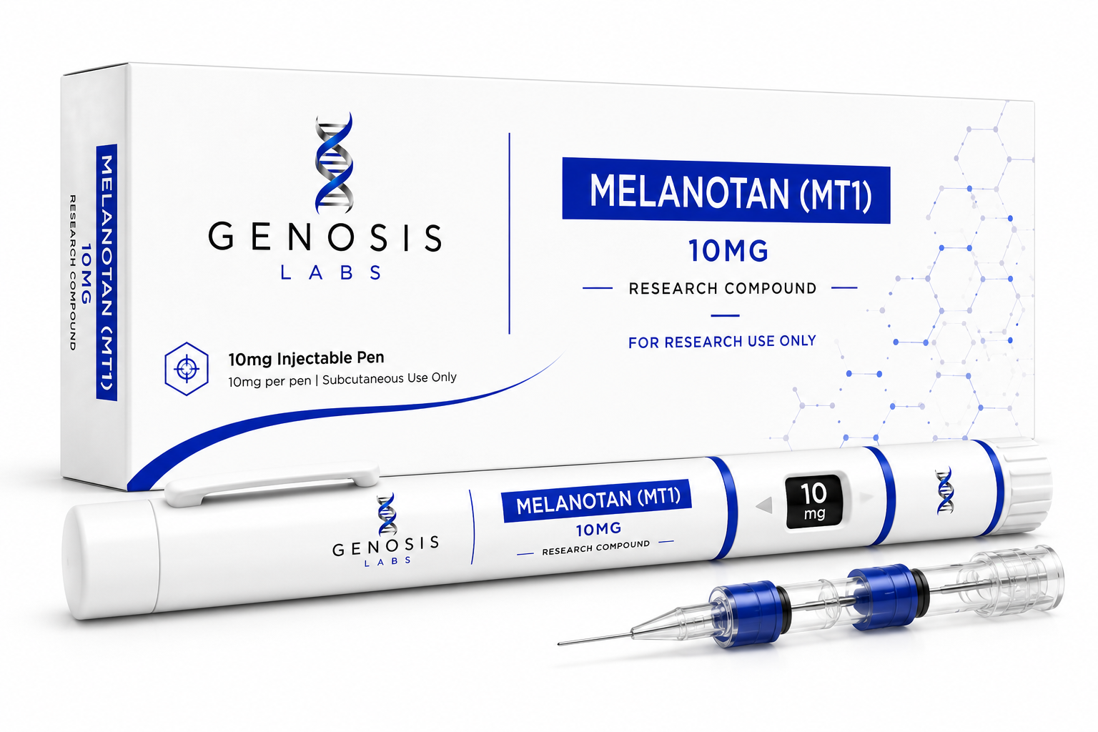 Melanotan MT1 research pen for melanocortin receptor and peptide signalling studies